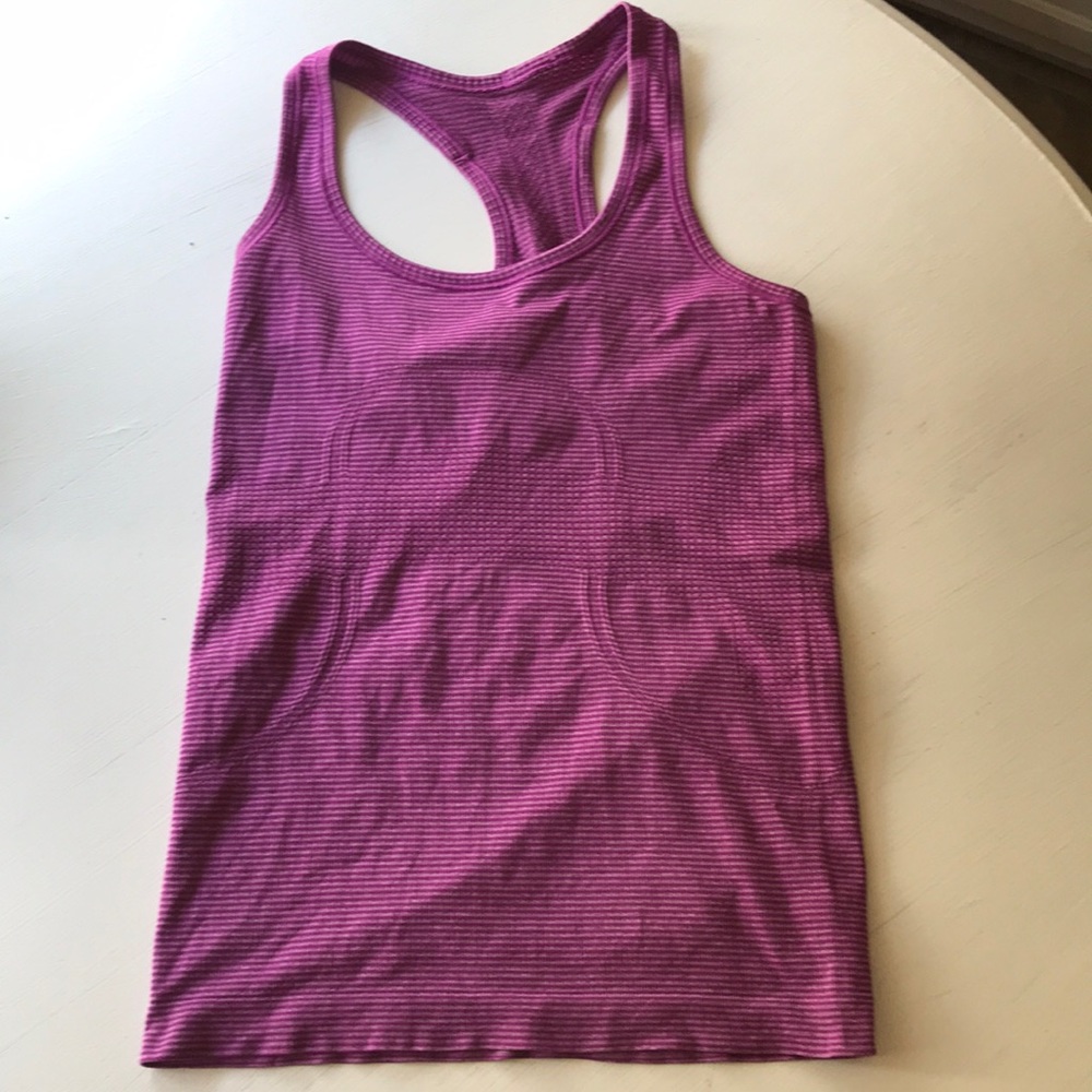 Swiftly tech lululemon racerback tank size 4